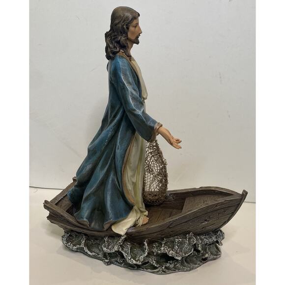 Roman Joseph's Studio Fisherman Jesus Christ Religious Figure 11” Religious - Picture 4 of 5